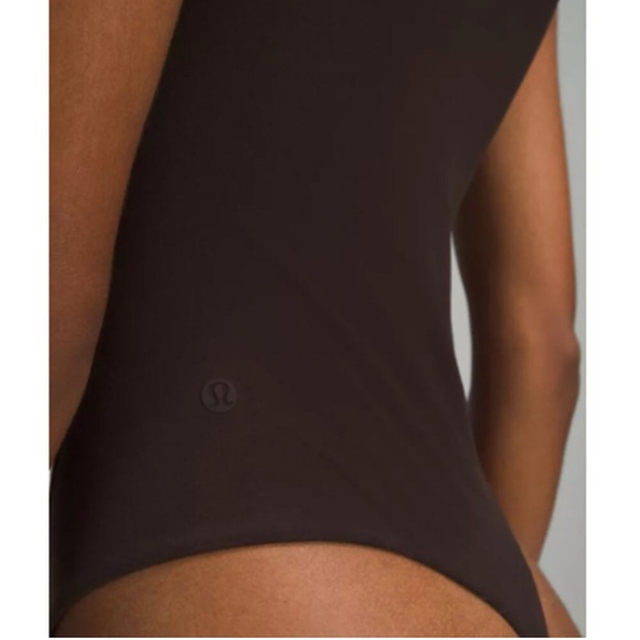 NWT  Lululemon Wundermost Ultra-Soft Nulu Square-Neck Sleeveless Bodysuit - Picture 3 of 5